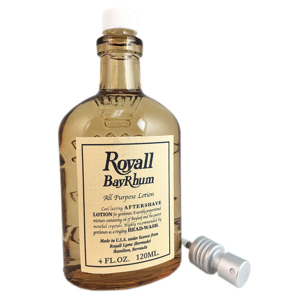 Royall Bay Rhum For Men by Royall Fragrances 4 oz All Purpose Lotion Tester